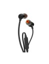 Jbl, T110 auriculares de botón con micrófono, Negro