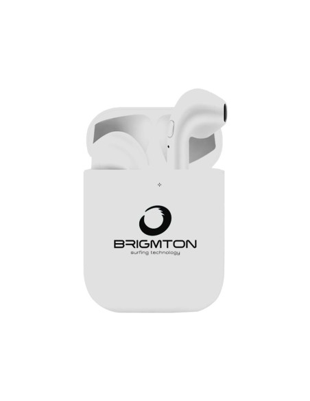 Brigmton bml-18b auriculares inalámbricos con manos libres, bluetooth, micrófono y estuche batería,   kiwiku.com