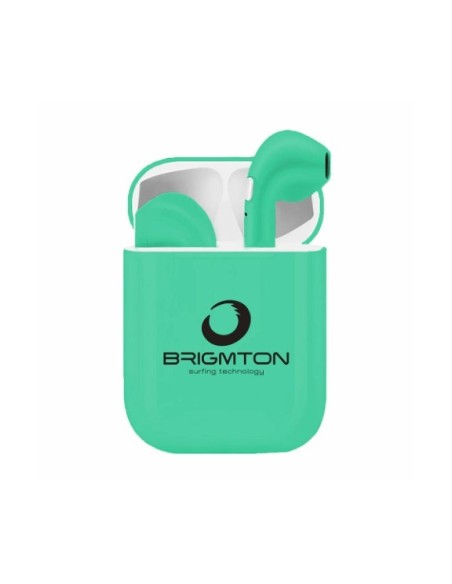 Brigmton bml-18a auriculares inalámbricos con manos libres, bluetooth, micrófono y estuche batería,   kiwiku.com