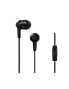 Pioneer se-c3t-b, Auriculares intrauditivos con micrófono - drivers 10mm - 8-22khz - 100db, Color Negro.