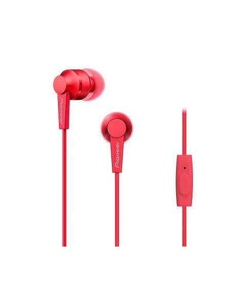 Pioneer se-c3t-r, Auriculares intrauditivos con micrófono - drivers 10mm - 8-22khz - 100db - jac, Co SE-C3T-R kiwiku.com