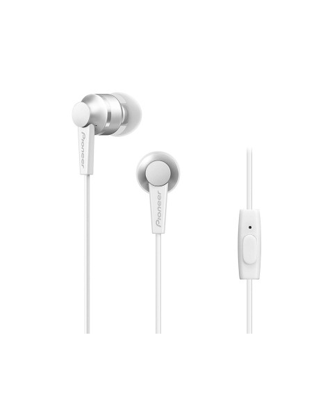 Pioneer se-c3t-w, Auriculares intrauditivos con micrófono - drivers 10mm - 8-22khz - 100db - jac, Co SE-C3T-W kiwiku.com