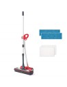 Mopa sin cable polti moppi red - limpia e higieniza con el paño cargado de vapor - todos los suelos