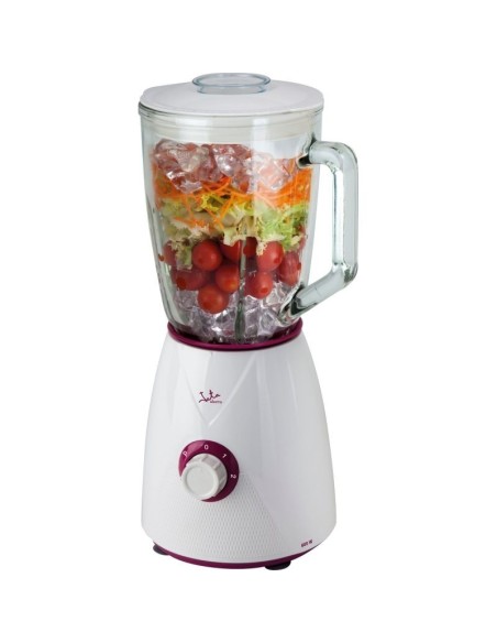 Batidora de vaso jata bt263 - 600w - jarra cristal 1.5l - 2 velocidades+pulse - pica hielo BT263 kiwiku.com