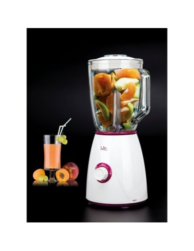 Batidora de vaso jata bt263 - 600w - jarra cristal 1.5l - 2 velocidades+pulse - pica hielo BT263 kiwiku.com