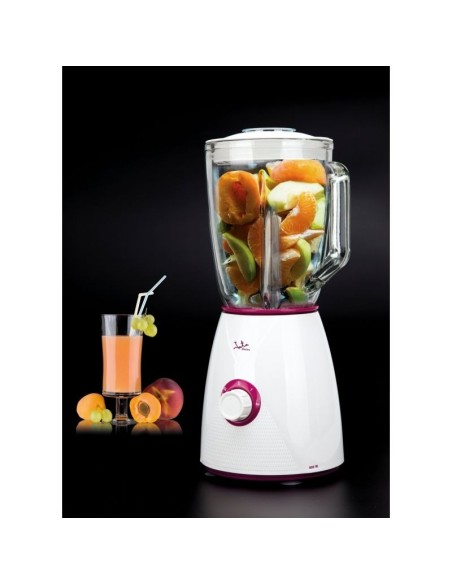 Batidora de vaso jata bt263 - 600w - jarra cristal 1.5l - 2 velocidades+pulse - pica hielo BT263 kiwiku.com