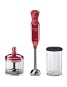 Batidora bosch msm67120r roja - 750w - pie metálico - 12 velocidades+turbo - vaso mezclas