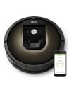 Robot aspirador irobot roomba 980 - wifi - limpieza 3 fases - cepillo lateral - pared virtual