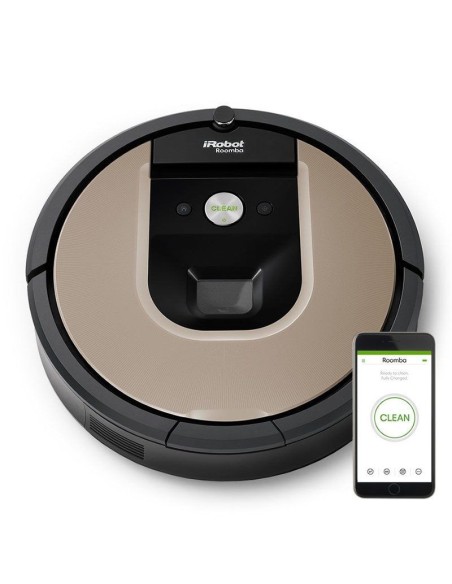 Robot aspirador irobot roomba 966 - 2 cepillos antienredos multisuperficie R966040 kiwiku.com