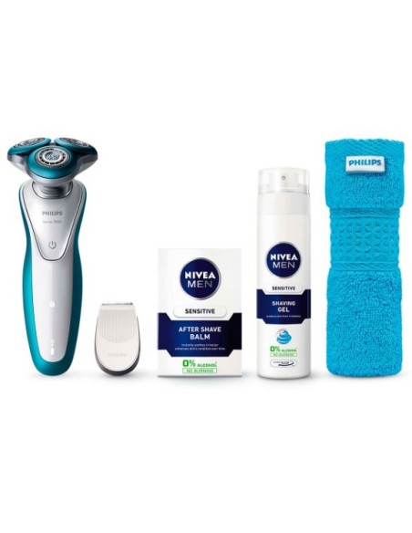 Philips, Shaver series 7000 afeitadora eléctrica gentleprecision pro con accesorios de afeitado nive  kiwiku.com
