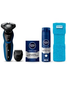 Philips, aquatouch s5073/62 afeitadora eléctrica en seco y húmedo  kiwiku.com
