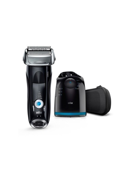 Braun, 7880c serie 7 afeitadora eléctrica con estación de limpieza y funda de viaje  kiwiku.com