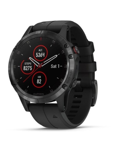 Garmin fenix 5 Plus Zafiro negro con correa negra 010-01988-01 kiwiku.com