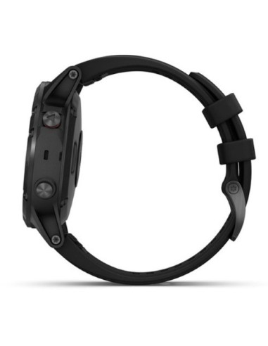 Garmin fenix 5 Plus Zafiro negro con correa negra 010-01988-01 kiwiku.com