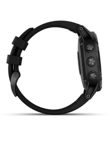 Garmin fenix 5 Plus Zafiro negro con correa negra 010-01988-01 kiwiku.com