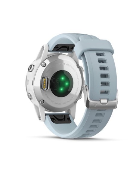 Garmin, reloj multideporte fenix 5s plus 42mm premium gps, glonass, bluetooth, Blanco  kiwiku.com