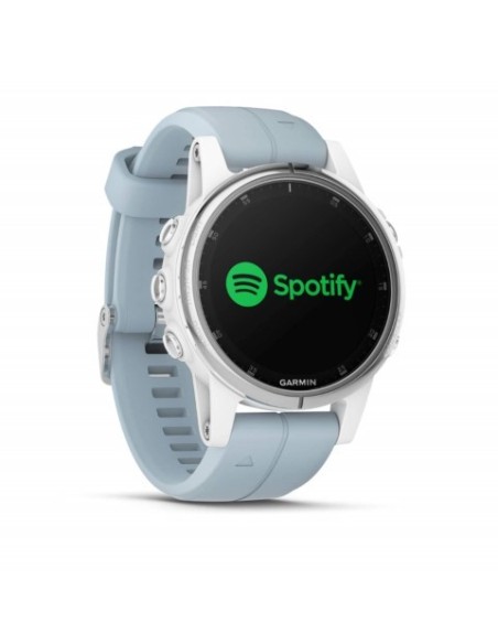Garmin, reloj multideporte fenix 5s plus 42mm premium gps, glonass, bluetooth, Blanco  kiwiku.com