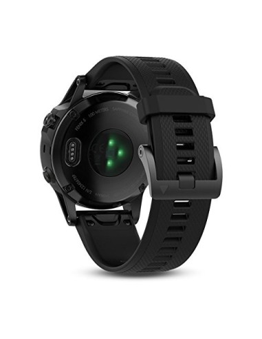 Garmin, reloj fenix 5 negro zafiro con correa negra  47mm 010-01688-11 kiwiku.com