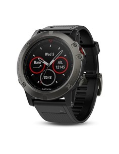 Garmin fenix 5X gris zafiro con correa negra 51mm 010-01733-01 kiwiku.com 2
