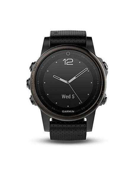 Garmin fenix 5S negro zafiro con correa negra 42mm 010-01685-11 kiwiku.com