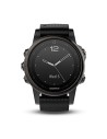 Garmin fenix 5S negro zafiro con correa negra 42mm