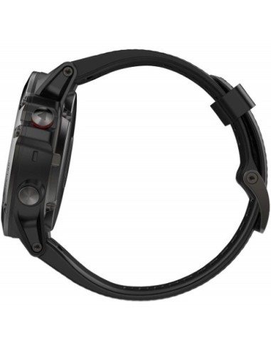 Garmin fenix 5 gris con correa negra  47mm 010-01688-00 kiwiku.com