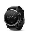 Garmin, Reloj deportivo Fenix 5S plata con correa negra 42mm