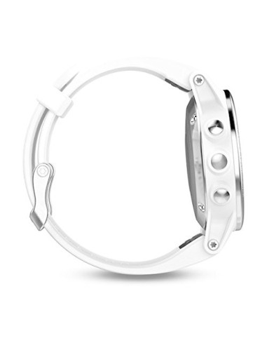 Garmin, Reloj deportivo fenix 5S plata con correa blanca  42mm 010-01685-00 kiwiku.com