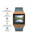 Fitbit Ionic, El Smartwatch Deportivo, Azul Pizarra/Naranja Fuego