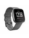 Fitbit, Reloj deportivo versa edición especial pulsera tejido gris/aluminio gris oscuro