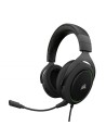 Corsair HS50 Stereo - Auriculares gaming con micrófono desmontable Verde