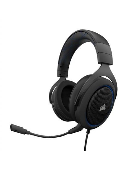 Auriculares corsair hs50 stereo azul CA-9011172-EU kiwiku.com