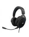 Corsair HS50 Stereo - Auriculares gaming con micrófono desmontable Azul