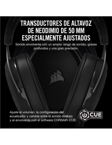 Auriculares corsair hs60 surround blanco CA-9011174-EU kiwiku.com