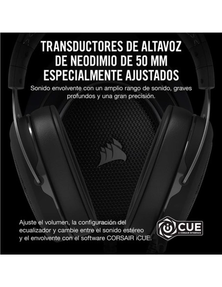 Auriculares corsair hs60 surround blanco CA-9011174-EU kiwiku.com
