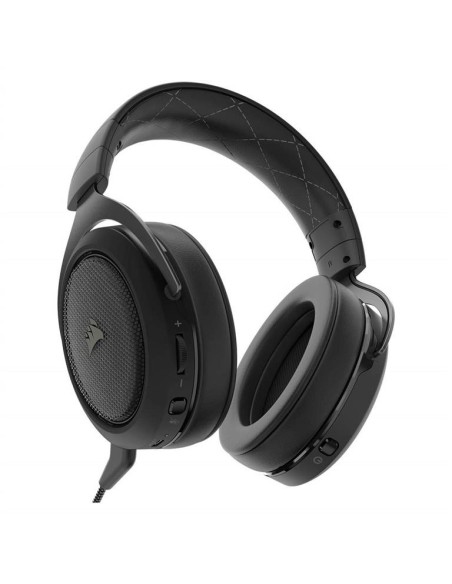 Auricular  corsair stereo hs70 gaming 7.1 pc/ps4 carbon wireless ca-9011175-eu CA-9011175-EU kiwiku.com