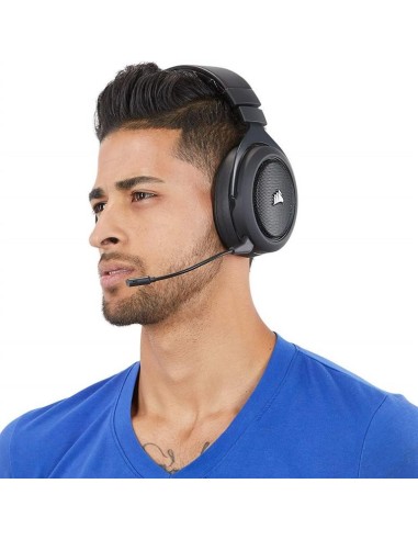 Auricular  corsair stereo hs70 gaming 7.1 pc/ps4 carbon wireless ca-9011175-eu CA-9011175-EU kiwiku.com