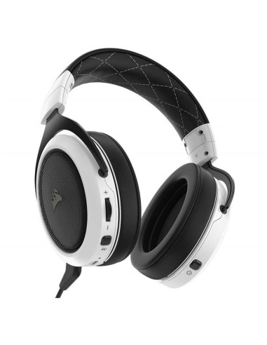 Auricular  corsair stereo hs70 gaming 7.1 pc/ps4 blanco wireless ca-9011177-eu CA-9011177-EU kiwiku.com