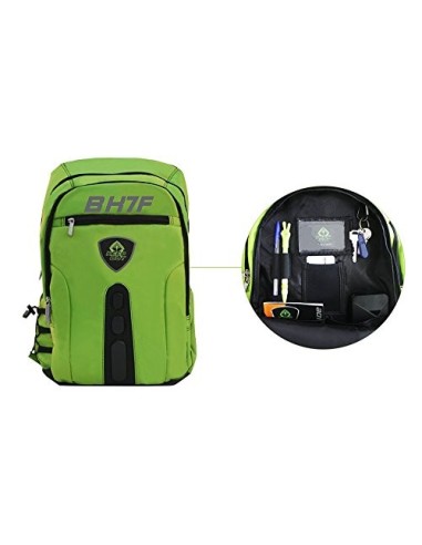 Keepout, mochila gaming bk7fg 15.6'' full, Verde  BK7FG kiwiku.com