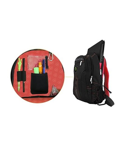 Keepout, mochila gaming bk7gxl 17'', Negro/Rojo BK7RXL kiwiku.com