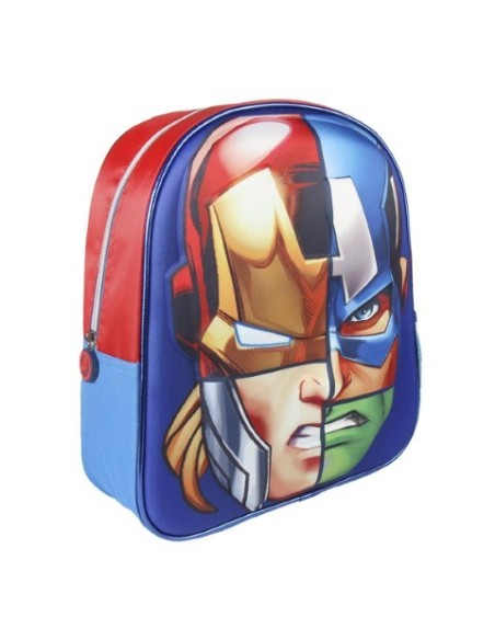 Cerdá, Mochila infantil 3d avengers, Azul 2100002092 kiwiku.com