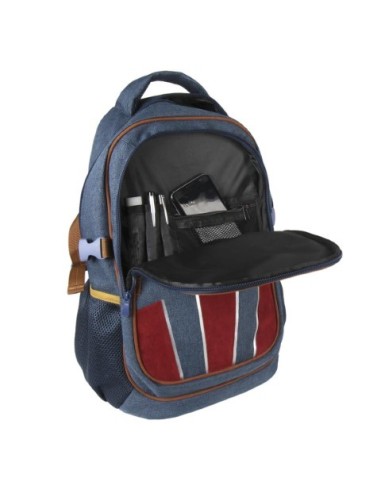 Cerdá, Mochila casual viaje/portátil avengers, Color Azul Marino 2100002261 kiwiku.com
