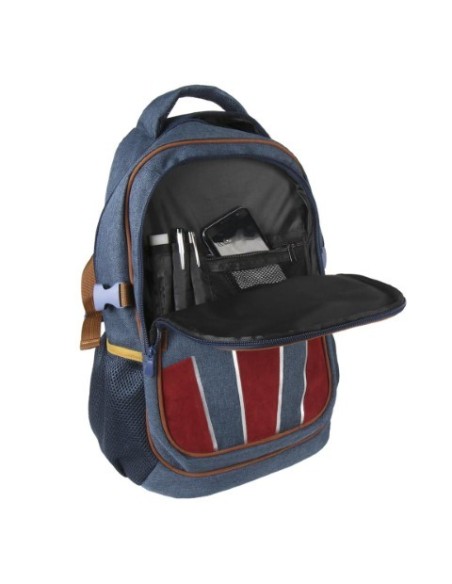Cerdá, Mochila casual viaje/portátil avengers, Color Azul Marino 2100002261 kiwiku.com