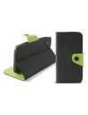 Funda folio ksix para bq aquaris 4,5 standing negra
