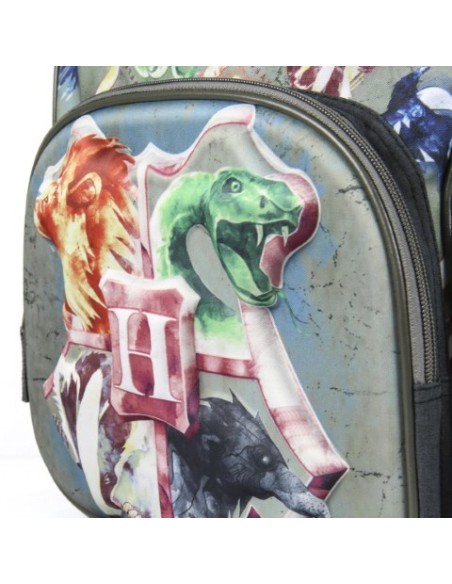 Cerdá, Mochila escolar 3d harry potter hogwarts, Color Gris 2100002603 kiwiku.com