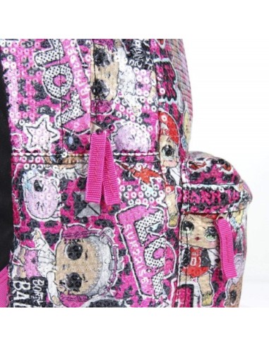 Cerdá, Mochila casual lentejuelas lol, Color Fucsia 2100002566 kiwiku.com