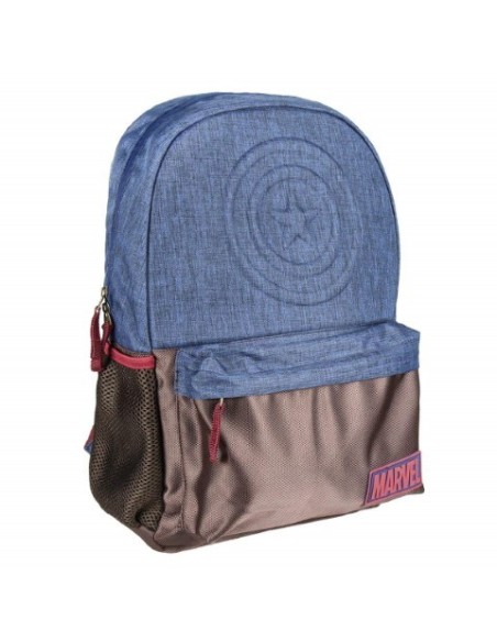 Cerdá, Mochila escolar instituto avengers capitan america, Color Azul Marino 2100002540 kiwiku.com