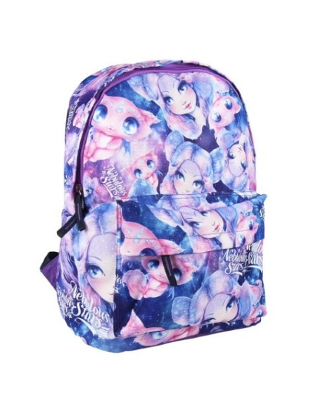 Cerdá, Mochila escolar instituto nebulous, Color Lila 2100002587 kiwiku.com