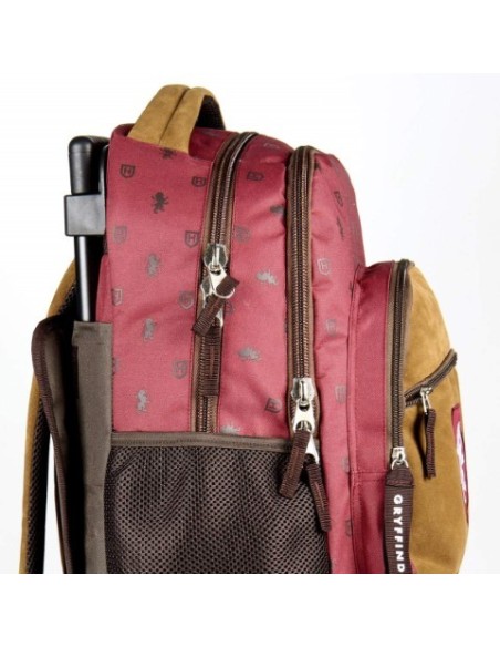 Cerdá, Mochila carro escolar harry potter gryffindor, Color Burdeos 2100002625 kiwiku.com