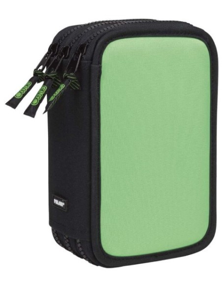 Milan, Plumier 3 pisos con contenido, Verde 081364CFGR kiwiku.com